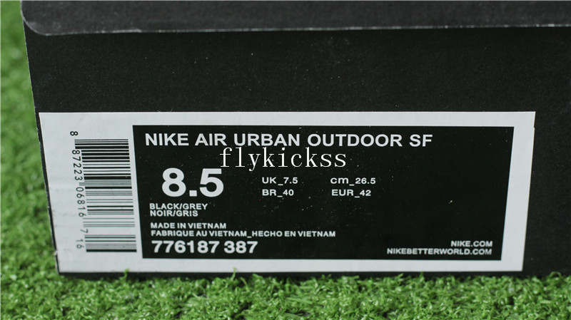 Nike Air Urban Outdoor SF High Top Black Grey